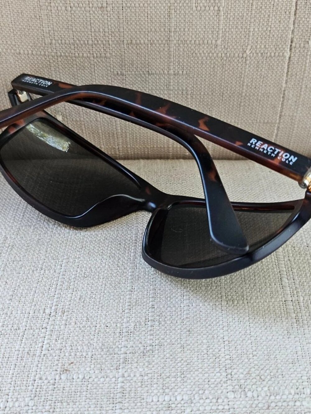 Reacation Kenneth Cole Men Sunglasses Eyewear Brown Tortoise Shades KC1364 - Picture 9 of 12